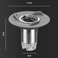Magnetic Shower Drain Hair Catcher for Walk-In Showers