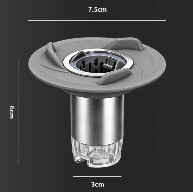 Magnetic Shower Drain Hair Catcher for Walk-In Showers